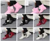 2022 Femmes Boots de pluie Galoshes Style sud-coréen avec fleur Bowknot Antisiskide Bas Shaut d'eau Wellington Chaussures en caoutchouc Ajouter v1764780