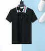 Men's Designer Men's polo Jacket T-shirt T-shirt Fashion silicone Letter cotton V-neck Men's T-shirt High Quality Casual short sleeve Asian 3309