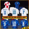 2024 2025 Croacia Modric Soccer Jerseys 2024 Euro Cup Chorwacja koszula piłkarska Krajowa kalinowa kaliniczna Kovacic Rakitic Kramaric Men Kit Kit mundury Paly