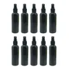 Lagringsflaskor 10st Black Pet Spray Bottle Travel Portable Refillable Parfym Aqueous Emulsion Liquid Make Up Container Atomizer 100 ml