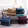 Pillow Triangle With Adjustable Headrest Pillows For Bedroom Living Room Reading Back Supporter Detachable Sofa Cusion