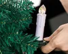 Новые годыхристки светодиодные свечи безжалостные отдаленные для домашнего обеда рождественская елка лампа LJ2012121151686