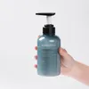 Flytande tvål dispenser 3st badrum schampo kropp tvätt hår balsam flaska plast förvaring press pump under 500 ml