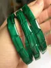 Naturalne kamienne koraliki Malachite Braclet Naturalny klejnot Kamienna Bransoletka dla kobiety na prezent Whatle Y190511019669225