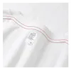 DIY Custom Your 9,1oz 260gsm High Quality Quality T-shirt surdimensionné pour manches courtes en coton Couleur continue Loisure Blanc Noir 240422