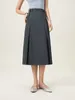 Signe fsle Creative Ticker A-Line Skirt for Women 2024 Summer Design High Welming SLING VERSATILE 24FS12191