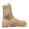 Chaussures de fitness Ultralight Men Army Hight Cut Cuir Military Cuir Tactique Jungle extérieure