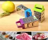 Mini 4 zijden nuttig multifunctioneel handheld selectie liceer fruit groente keukengereedschap gadget keuken keuken spul food cutter4472836