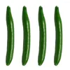 Decorative Flowers 4 Pcs Simulation Cucumber Model Simulated Green Plants False Decorate