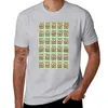 Débardeur pour hommes sh timbres verts T-shirt vêtements d'été vintage sueur coton