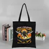 Shopping Bags Helldivers Custom Images Fashion Travel Canvas Tote Bag Original Design Grocery Pures Shopper