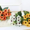 Decorative Flowers 1PC DIY Silk Artificial Flower Daisy Bouquets Accessories Party Decor Home Arrangement