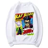 Designer Bad Bunny Mens Sweatshirts Womens Hoodies Men Fashion Sweatshirt Letter Print Pullovers Autumn Winter Hoodie Casual Tops fashionable coat