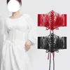 Ceintures femelles rose corset peplum large ceinture ceinture de la ceinture de mode magique bandage bandage corde en dentelle vintage ceintures