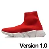 Sock Designer Men Casual Shoes Womens Speed ​​Trainer Socks Boot Speed ​​Shoe Runners Runner Sneakers Knit Women 1.0 2.0 Walking Triple Black White Red Lace Sports