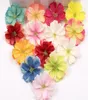 Мини -шелковая слива цветение искусственное цветочное свадебное украшение DIY Clip Clip аксессуары