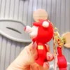 Creative Eye Breaking Décompression Piggy man pendant poupée accessoires en silicone cadeau pendentif porte-clés accessoires