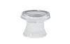 Clear Glass Hookah Bowls Premium Shisha Tobacco Bowl med rostfritt stål Mesh Chicha Narguile slangtillbehör4027182