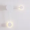 Lampa ścienna LED220V110V Proste podwójne oświetlenie wewnętrzne domowe domowe salon studia studium sypialnia nocna schody łazienkowe balkon łazienkowy