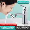 Kitchen Faucets Filter Faucet 720° Rotate Water Outlet Tap Nozzle Shower Foamer Aerators For Extender Accessories Universal Splash-Proof