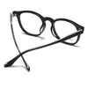 Lunettes de soleil lunettes optiques pour les hommes des femmes de créatrice rétro NN-055 Fashion ovale acétate Fibre de verre cadres européen et américain style