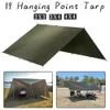 4x4m 4x 3x 19 Hang Points Tent Tarp Survival Sun Shelter Shade Canopy Outdoor Rackpack Водонепроницаемое кемпинг Sunshade 240417