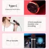 Microphones portable voiture mini bluetooth karaoké lecteur microphone Song enregistrer l'équipement de diffusion en direct fm voitures sans fil micro