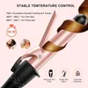 Curling Iron Set 5 in 1 Wand Interchangeable Triple Barrel and Brush Ceramic Curl 240423