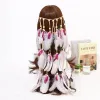 Accessoires Yuerti2022 Faire de casse-tête Boho Party et cheveux festifs Style Headgear Feather, Feather Headbandbirthday