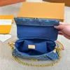 Louls Vutt Sac Sac denim Designer Favorite Top Blue Dumpling Luxury Wallet Handsbag Underarm Sac Sac à bandoulière