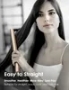 Angenil Nano Flat Iron Hair Retrevera i Curler 2 w 1 proste Styling Irons dla kobiet 240423