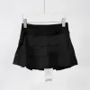 Lu Women Sports Yoga kjolar Träning Shorts Solid Color ll Pleated Tennis Golf kjol Anti Exponering Fitness Kort kjol