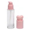 Bouteilles de rangement 30 ml échantillon de sous-bouteille rechargeable de parfum bouteille anti-fuite avec pulvérisation de conteneur cosmétique brume atomiseur pvc vide