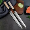 Facas japonesas Yanagiba Sashimi Knife Set Salmon Fish Fillet Sushi Knives Raw Sicing Stainless Steel Chef Santoku Kiritsuke Knives