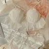 Staniki staników japońskiej lolita koronkowy stanik stanik 1/2 szklanki słodkiej i seksownej bielizny dla kobiet zbierających małe skrzynie, aby utrzymać Pure Desire Girls