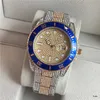 Bekijk horloges AAA 2024 Platform Laojia Bekijk mode Full Diamond Watch Three Needle Quartz Mens Watch