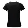 Women's Polos JSTU More Sticker T-shirt Oversized Lady Clothes Clothing