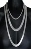 Hip Hop Hop Herringbone Gold Chain 75 1 1 0 2cm Silver Gold Color Collier Herringbone Challier Bijoux de haute qualité 288A8775933