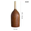 Vase6PCSホームデコレーション木製の花瓶アートギフトリビングルームの装飾ボトル