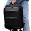 Рюкзак для школьных сумок для мужской деловой пригородной водонепроницаемой моды с большой пропускной способностью джентльмены рюкзаки USB студенты
