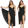 Women Beach Dreave Black Black Summer Summer Coperbini in bikini di moda