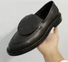 Casual Shoes Luxus-Slas Frauen Echtes Leder Flat Slip-on Marke Doudou Frau formeller Business Walk