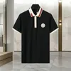 Men's Designer Men's polo Jacket T-shirt T-shirt Fashion silicone Letter cotton V-neck Men's T-shirt High Quality Casual short sleeve Asian 2201