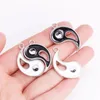 Charms gemengd 10 stcs Chinese stijl yin yang bagua tai chi emaillejuwelen maken accessoires diy paar ketting armband hangers