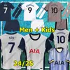 KANE SON 23 24 Soccer Jerseys KULUSEVSKI RICHARLISON PERISIC PEDRO PORRO DANJUMA ROMERO Tott en hams Football kit shirt SPURS top Men kids set unifomrs jersey