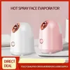 Pulvérisateur Instrument d'hydratation nano-pulvérisation petit Humidificateur portable Hydratation Home Beauty Instrument 240423