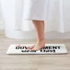 Carpets Le gouvernement m'a fait porter ce masque facial 3D Coussin de tapis de tapis de tapis de tapis doux Soft Restez en sécurité une distance sociale soit gentille