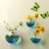 Vaser heminredning vägg 2024 vas boll form glas hängande vatten planter guldfisk skål dekorationer