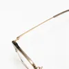 Óculos de sol óculos ópticos para homens mulheres designers retro GMS-641 Fashion Square Acetato Fibra de vidro em quadros europeus e americanos