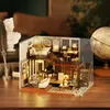 DIY Doll House Diorama Toys Kids Miniature Dollhouse Model Mode